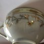 Vintage Noritake #175 Flat Cups & Saucers Set of 4 Gold Moriage ScrollsFlowers