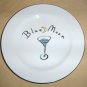 Pottery Barn Appetizer Plate 3 TO CHOOSE FROM Lemon Drop Appletini or Blue Moon