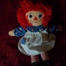 1987 Playskool Hasbro Raggedy Ann 12"