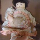 Vintage 1986 Miss Prissy's Handmade Doll Signed by Barbara Roberts