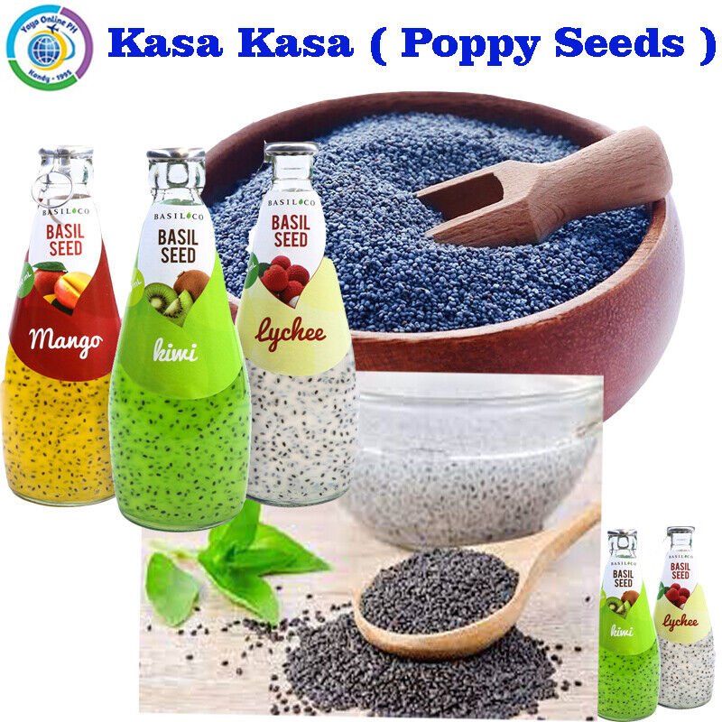 200g Basil Seeds, Kasa Kasa 100 Pure health Benefits Seed Premium