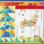 Yellow Merry-Go-Round Horse Wall Hanging, 13"
