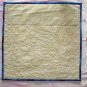 Blue Merry-Go-Round Horse Wall Hanging 14" quilted