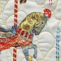 Red Merry-Go-Round Horse Wall Hanging, 12"