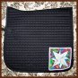 Blazing Star Black Saddle Pad 844