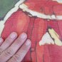 Pumkin Row batik floor cloth or table topper