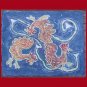 Pecking Order Batik Floor Cloth/Table Topper