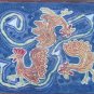 Pecking Order Batik Floor Cloth/Table Topper