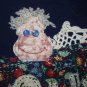 "Aunt Eeck" Primitive style art sweatshirt 2XLg 685
