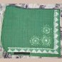 Green Batik Dressage Pad 820