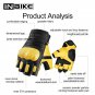 INBIKE Half Finger Racing Gloves Goat Skin Waterproof Hand Gloves for Mountain Bike Motorcycle CM206
