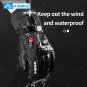 INBIKE Heated USB Rechargeable Waterproof Electric Thermal Leather Motorcycle Gloves HM1902