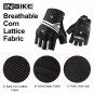 INBIKE wholesale Shockproof Bicycle TPR Pad Half Finger Riding Racing Motorcycle Gloves IM902H