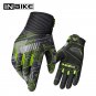 INBIKE Double Protection Breathable Full Finger Running Racing Bicycle Motorcycle Gloves IM903