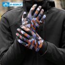INBIKE Anti Slip Thickened Pad Touch Screen Full Finger Riding Downhill Cycling Road Gloves BC130