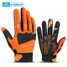 INBIKE Men Fabric Gloves Touch Screen Full Finger Mountain Bike Bicycle Cycling Gloves MC010