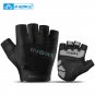 INBIKE Colorful Reflection Half Finger Thickened EVA Palm Pad Bike Bicycle Cycling Gloves MH125