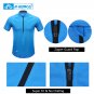 INBIKE Men 3D Cutting Reflective Short Sleeve T Shirt Quick Dry Bicycle MTB Bike Jersey IM8130