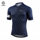 INBIKE Men Sweat Absorption Short Sleeve Shirt Quicky Dry Non Slip Bicycle Cycling Jerseys JS007