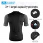 INBIKE Mens Summer Reflective Shirts MTB Bike Short Sleeve Bicycle Cycling Jersey JS202