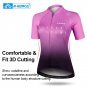 INBIKE Women Reflective Jersey Soft Shirts Anti Skid Running Climbing Bicycle Cycling Jersey JS305
