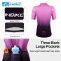 INBIKE Women Reflective Jersey Soft Shirts Anti Skid Running Climbing Bicycle Cycling Jersey JS305