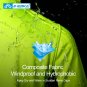 INBIKE Winter Sport Softshell Thermal Fleece Waterproof MTB Bike Cycling Jacket with Hood WJ605