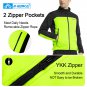 INBIKE Warm Mens Softshell Polar Fleece Lining Windproof MTB Cycling Windbreaker Jacket WJ606