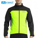 INBIKE Warm Mens Softshell Polar Fleece Lining Windproof MTB Cycling Windbreaker Jacket WJ606