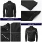 INBIKE Mens Windproof Fleece Warm Thermal Shell Coat Bike Climbing Cycling Windbreaker Jacket QG200