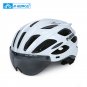 INBIKE Adjustable Personal Protective Helmet Eps Foam Motorcycle Bike Helmets with Goggle IH19201