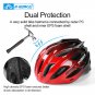 INBIKE Unisex PC Lens Helmet Detachable Magnetic Goggles Bicycle Cycling Bike Helmet IH19301