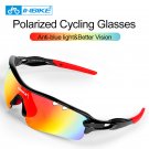 INBIKE Anti Blue Light Polarized Pc Lens One Piece Biking Cycling Glasses 16916P