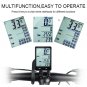 INBIKE Bicycle Computer Wireless Wired MTB Bike Watch LED Digital Rate Cycling Stopwatch CX-9