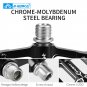 INBIKE Lightweight Anti Skid Stud Waterproof Road Mountain Bike Pedals P1802