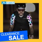 INBIKE Mens Reflective High Elastic Short Sleeve Shirts Breathable Bicycle Wear Cycling Jersey JS005