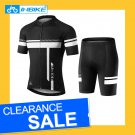 INBIKE Mens Summer Shorts Sleeve Jersey Quick Dry Honeycomb Fabric Sportswear Cycling Jersey Set 319