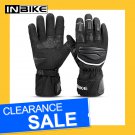INBIKE Men Winter Eva Pad Reflective Strip Nylon Fabric Touch Screen Riding Motorcycle Gloves IM710