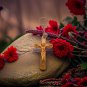 Catholic Christianity Jesus Cross Exquisite Car Plastic Key tag Keychain Pendant