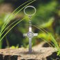 Religious Gifts Metal Keychain New Personality Cross Key Chain Car Pendant item