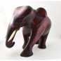 Vintage Hand Carved Wood Elephant Sculpture lucky gift Traditional Handmade