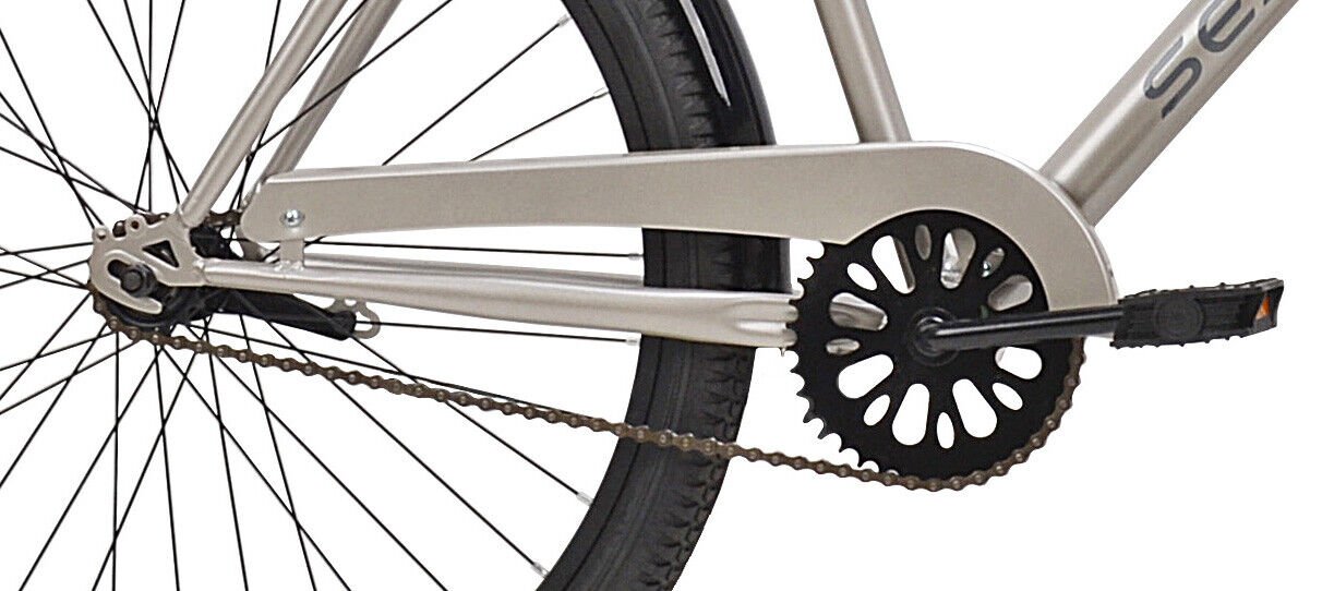 Men's 26" Seachange Classic Beach Cruiser Bike Steel Frame Comfort Ride ...