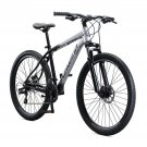 Men's 27.5" AL Comp Mountain Bike Off Road Tires, 21-Speed Bicycle, Silver