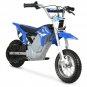 Kid's HPR 350 24V Electric-Powered Dirt Bike, 14 MPH Top Speed, Ages 13+, Blue