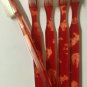 5-Pack Vintage Red Animals Design Toothbrush By Alan Stuart of New York