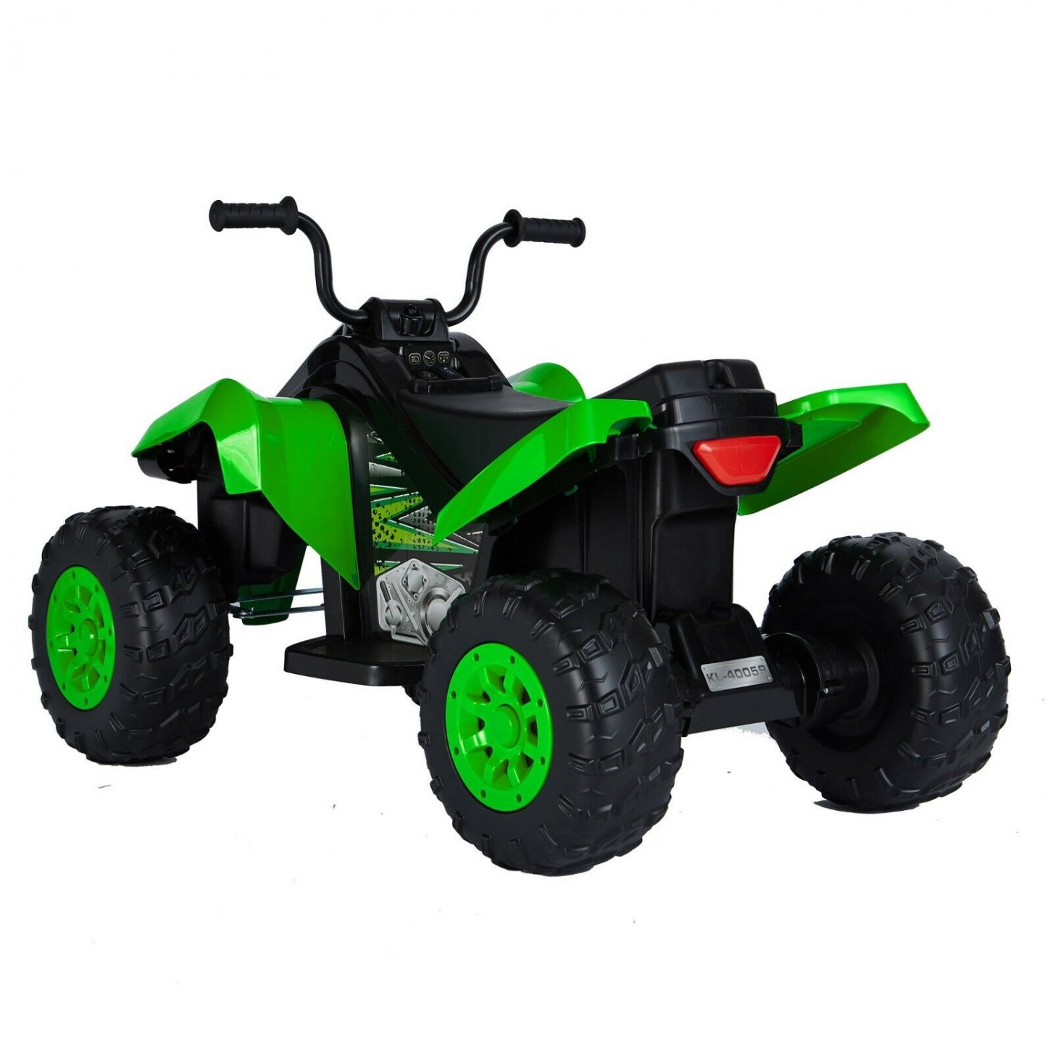 Kalee Giant Quad Battery-Powered Ride-On Vehicle w/Working Head Lights ...