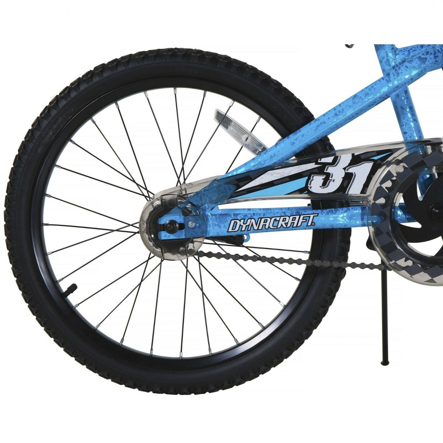 Kid's 20" Wipeout BMX Bike, Steel Frame and Front Hand Brakes, Ages 57