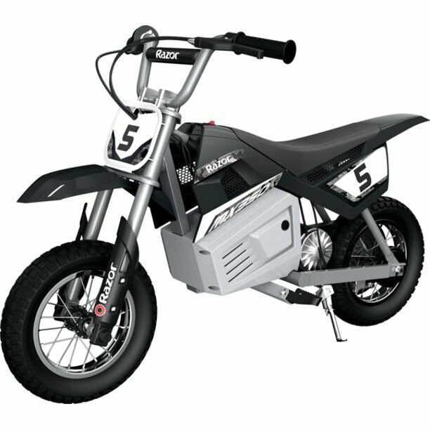 Kid's Razor Dirt Rocket MX350 Electric-Powered Dirt Bike, Ages 13+, Black
