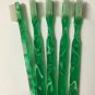 5-Pack Green Lava Vintage Design Toothbrush By Alan Stuart of New York