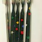5-Pack Vintage Night Starts Design Toothbrush By Alan Stuart of New York